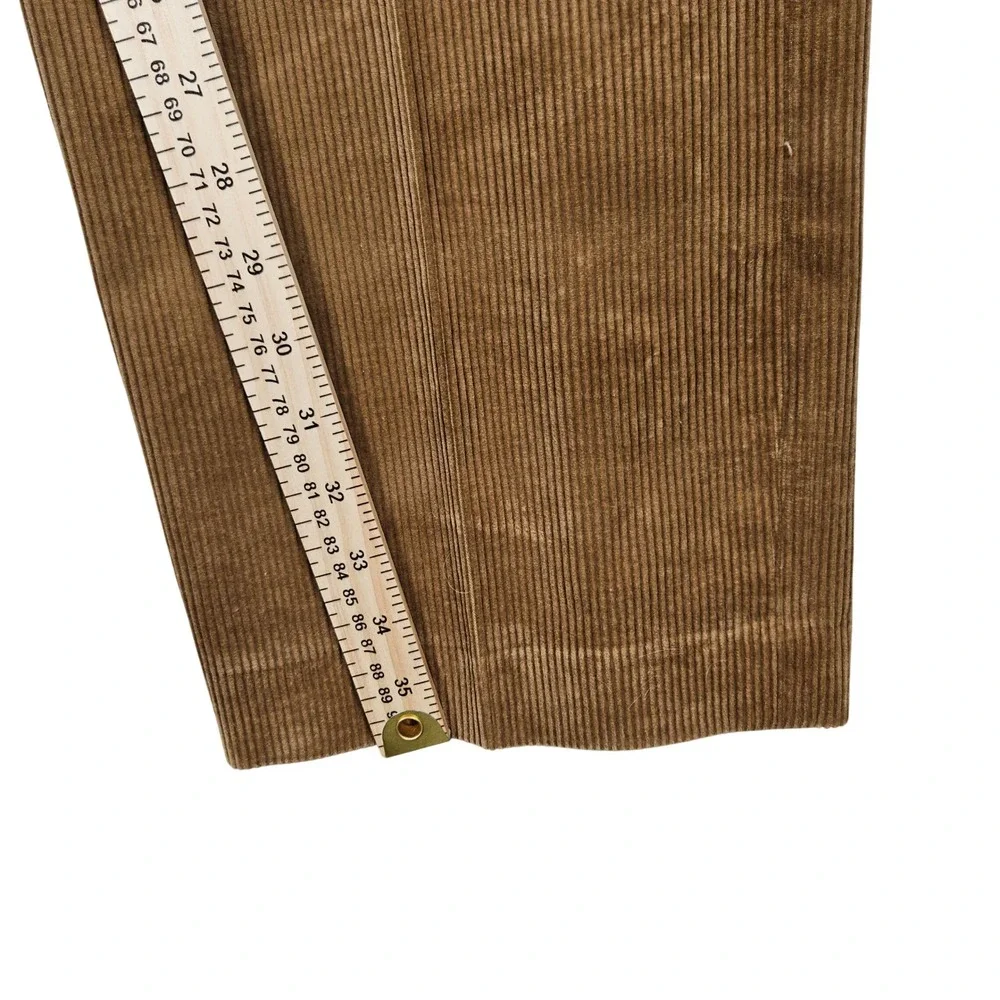 Polo Ralph Lauren Men's 40T-36 Brown Pants Corduroy Classic Trousers Y2k VTG